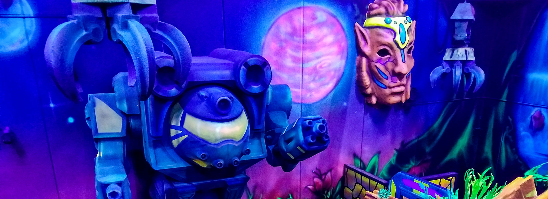 Custom Laser Tag Arenas and Themes Creative Works